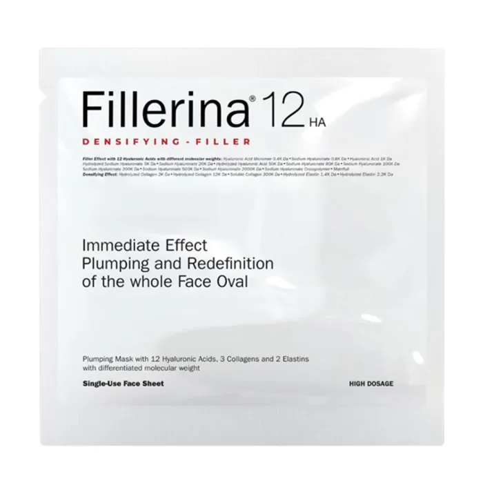 Fillerina 12HA Densifying Double filler maska za dvostruki efekat punoce lica