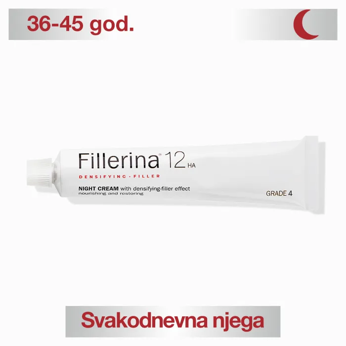 Fillerina 12HA Densifying filler nocna tretman krema - stepen 4